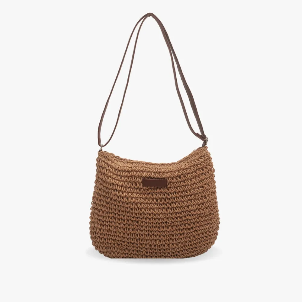 Zamora | Wicker shoulder bag