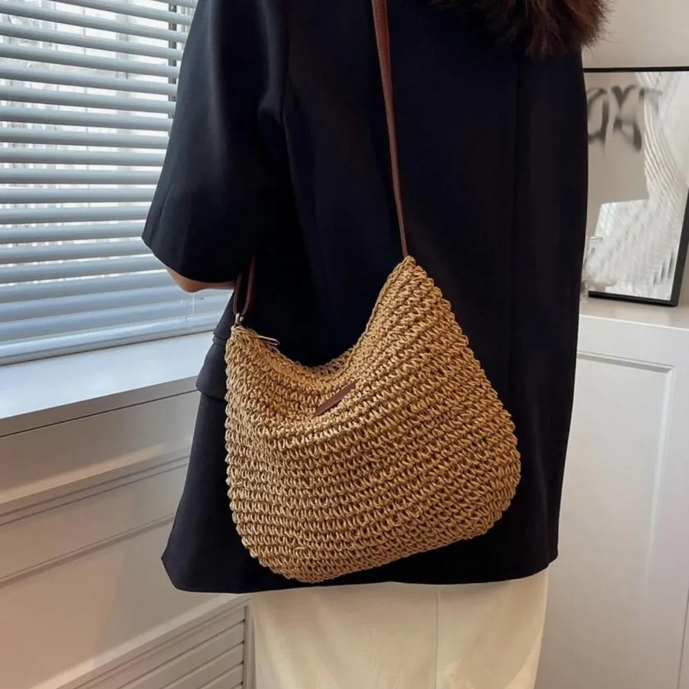 Zamora | Wicker shoulder bag
