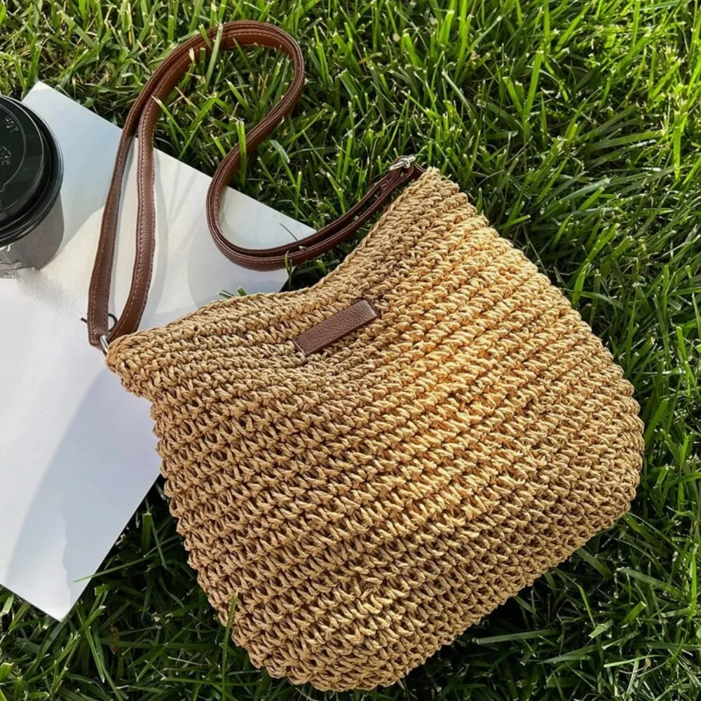 Zamora | Wicker shoulder bag