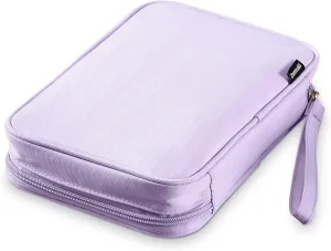 Zannaki Big Capacity Storage Pouch Marker Pen Pencil Case Simple Stationery Bag Box Art Tool & Sketch Storage Boxes for Bullet Journal Middle High School Office College Student Girl Women Adult Teen