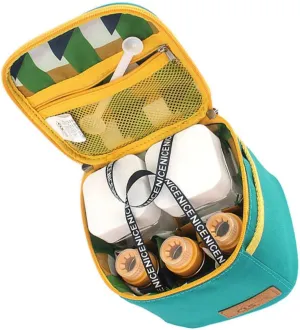 Zerodeko 1Set Portable Spice Shaker with Storage Bag for Camping Bbq and Outdoor Events Lightweight and Compact Seasoning Dispensers for Salt Pepper and More