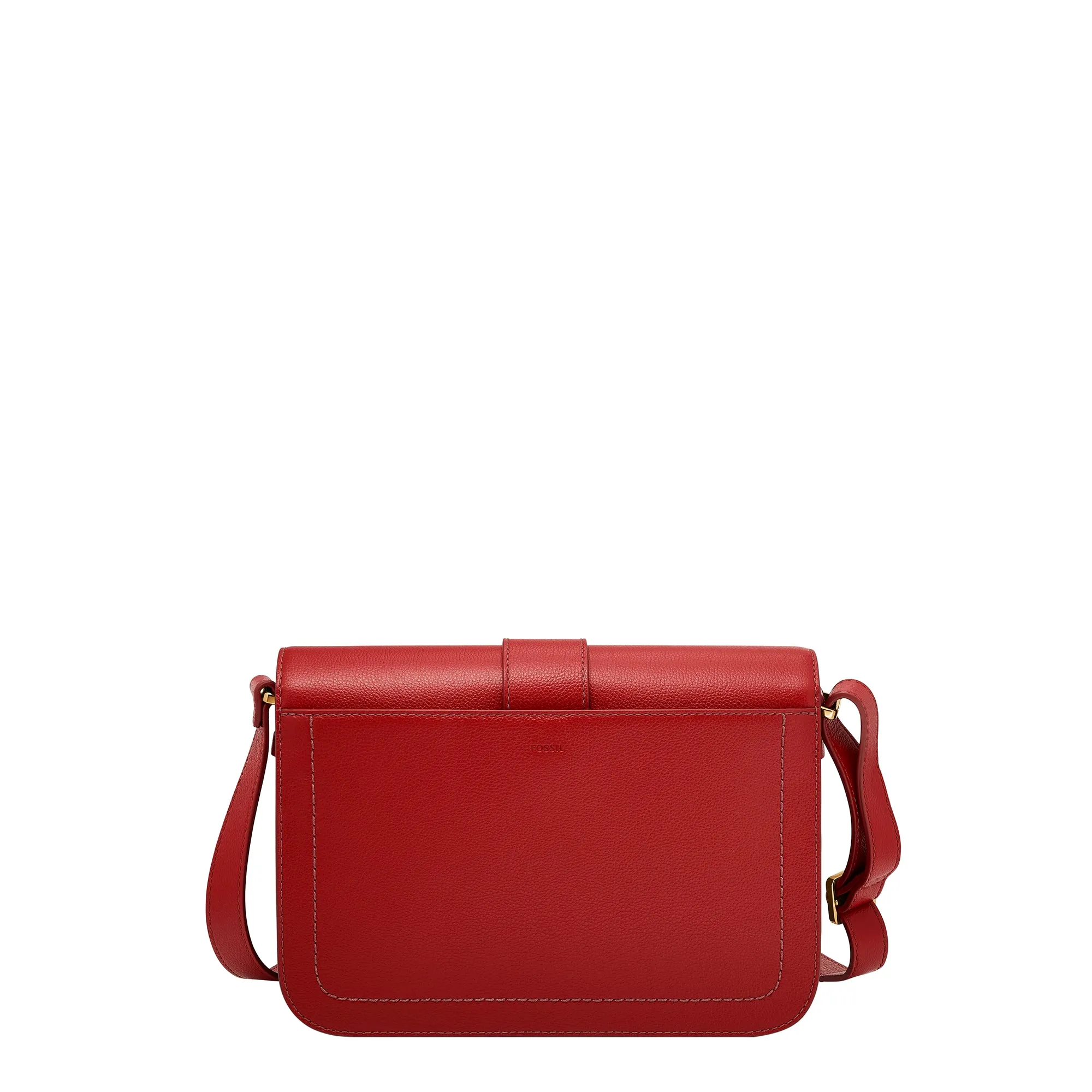 Zoey Leather Medium Flap Crossbody Bag